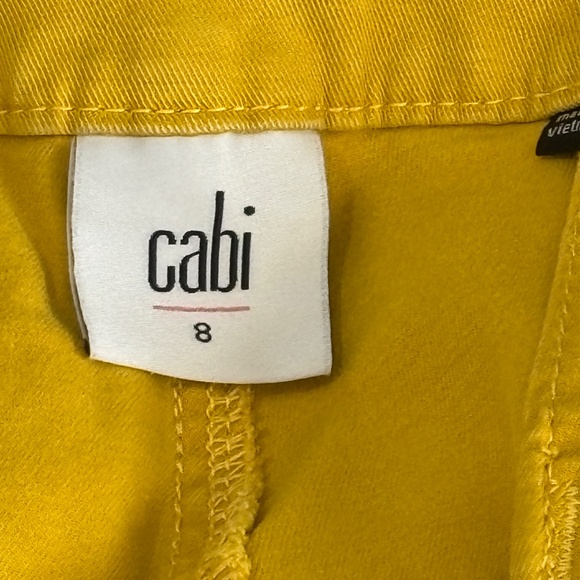 Cabi - Utility Trouser in sulfer (yellow) - Picture 8 of 9
